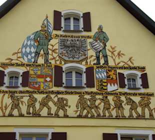 Stadt Gräfenberg Wandmalerei