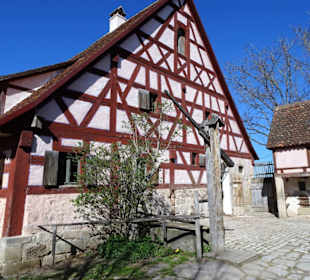 Bauernhäuser im Fränkischen Freilandmuseum