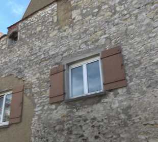 Stadtmauer mit Wehrgang