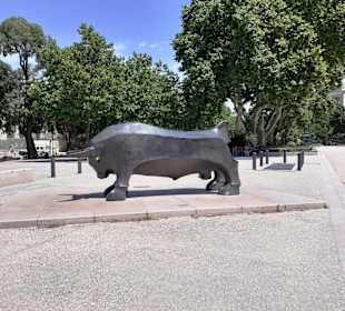 Auf Stadtrundgang in Nimes