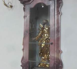 Die katholische Pfarrkirche von Bergrheinfeld