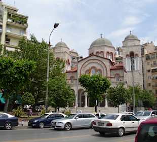 Kirche an der Egnatia-Straße, innen reich bemalt