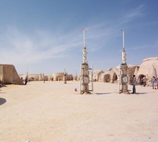 Filmkulisse "Krieg der Sterne"