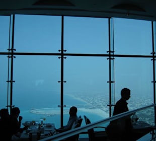 Ausblick vom Al Muntaha-Restaurant