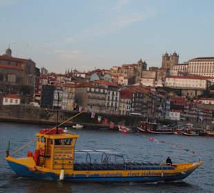 Blick auf die Altstadt von Porto