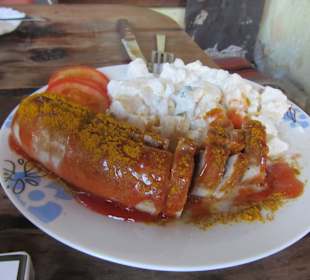 Berliner Currywurst in Mexiko