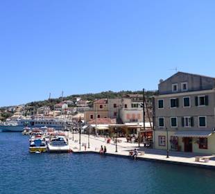 Gaios Stadt auf Paxos