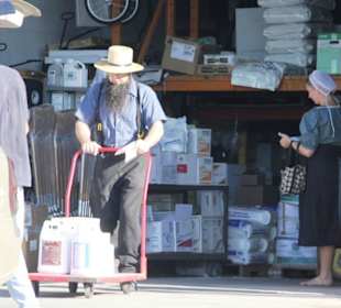 Verkauf im Landhandel