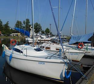 Żeglowanie po jeziorze Niegocin