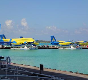 Wartebereich für Transport zur Insel