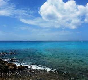 Das Meer beim Maho Beach
