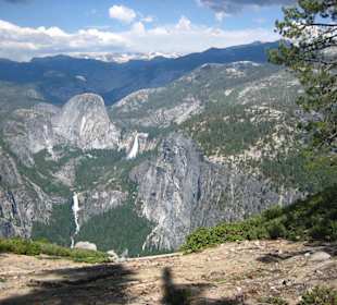 Aussicht vom Glacier Point im Park