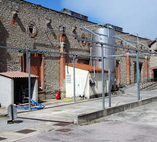 Außengelände der Kellerei