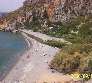 Der Strand von Prevelli