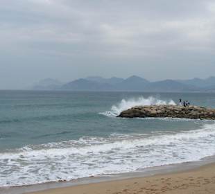 La playa de Cannes