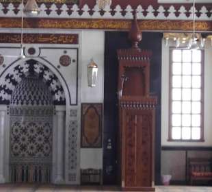 In der Moschee.