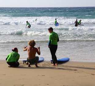 Surfkurse Surfzone / La Pared, Costa Calma