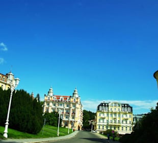 Da geht es den Berg hoch