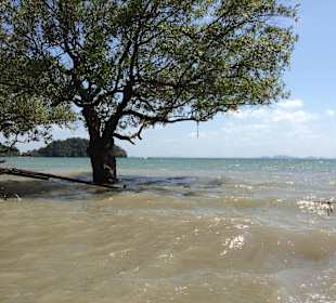 Railay East bei Flut