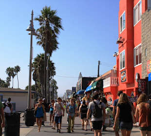 "Einkaufsstraße" am Venice Beach