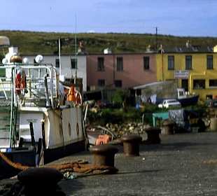 Der Fährhafen von Cleggan