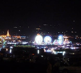 Blick auf das Festivalgelände