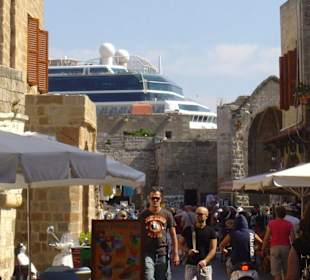 Markt Rhodos Stadt
