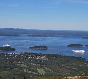 Toller Blick auf Bar Harbor