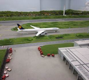Modellbahn-Flughafen