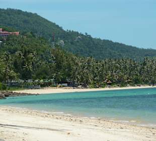 Strand in der Nähe der Villa