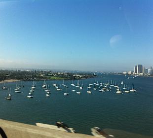 Fahrt über die Coronado Bridge, San Diego