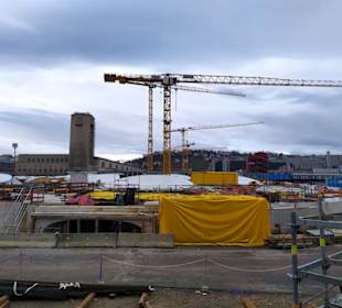 Baustelle am Hauptbahnhof