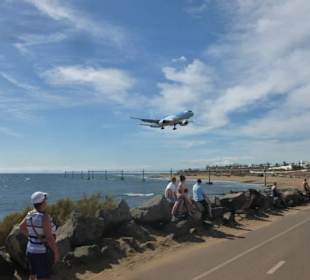 Promenade vers l'aéroport