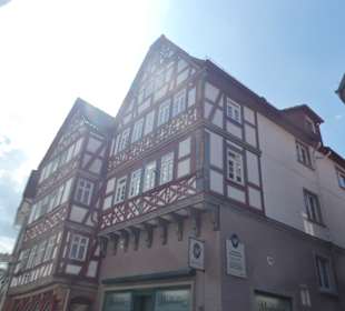 Bei einem Stadtrundgang durch Bad Orb