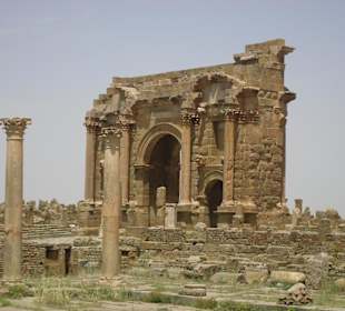 Ruiny rzymskiego miasta