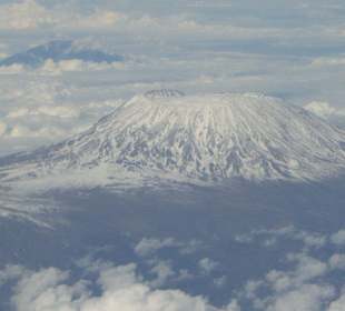 Kilimanjaro aus10.000m Höhe