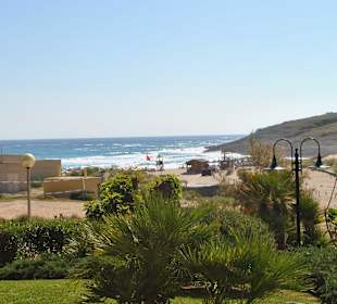 Auf dem Weg zum Strand