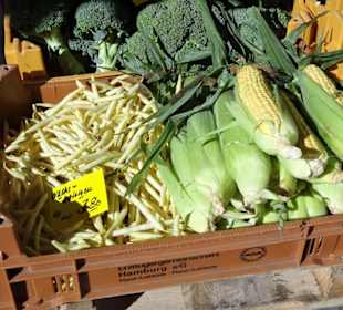 Rundgang über den Wochenmarkt Südermarkt 