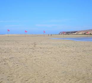 Spaziergang an der Playa Barca