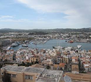 Blick auf Ibiza-Stadt