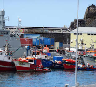 Der Fischereihafen von Funchal