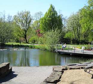 Impressionen vom Rundgang durch den Kurpark