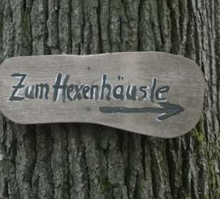 Auf dem Weg zum Hexenhäusle in Neuhausen
