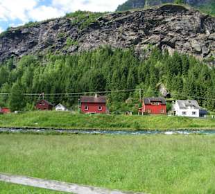 Fahrt durch eine wunderschöne Landschaft