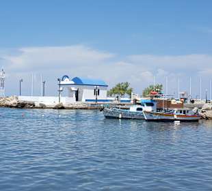 Kapelle am Hafen von Faliraki