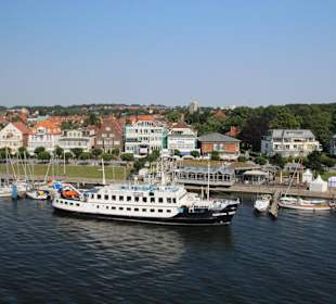 Ansicht vom Fährschiff "Peter Pan"