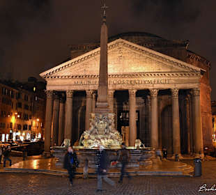 Pantheon by night
