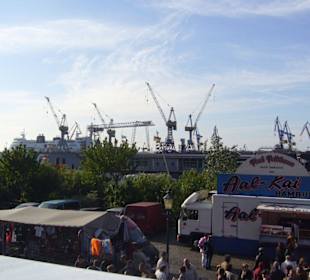 Hamburger Fischmarkt, sonntags 7.00 Uhr
