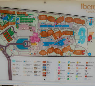 Plan von Iberotel Aquamarine Resort