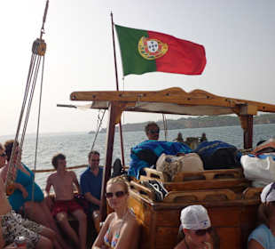 Richtung Lagos wird gesegelt..